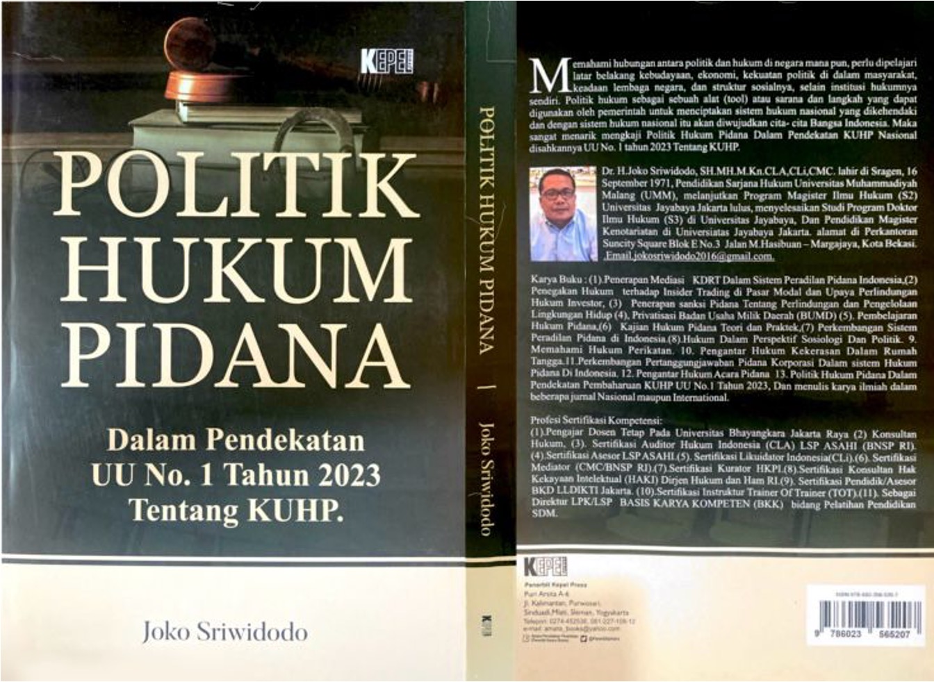 Sampul buku Politik Hukum Pidana